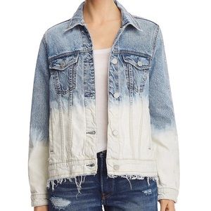NWT Blank NYC dip dye denim jacket